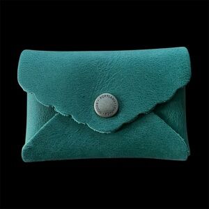 PORTLAND LEATHER Mini Daisy Wallet Surf